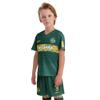 ORKY Kids Customize Soccer Jersey, Quick Dry Sublimation Boy Futbol Shirt Short Set, Personalize Name Girl Team Outfit(Green 100cm) view 3
