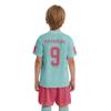 ORKY Kids Customize Soccer Jersey, Quick Dry Sublimation Boy Futbol Shirt Short Set, Personalize Name Girl Team Outfit(Pink 110cm) view 2