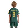ORKY Kids Customize Soccer Jersey, Quick Dry Sublimation Boy Futbol Shirt Short Set, Personalize Name Girl Team Outfit(Green 160cm) view 2