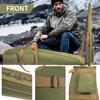 Gun Cases for Rifles Shotgun 44" 48" 52" Multiple Magazine Holder Pouches Outdoor Tactical Accessory Bags Carried By Hand Or Adjustable and Removable Shoulder Strap(Green, 48''-Fits Up To 46'') view 2