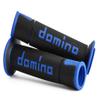 Domino Racing A450 Motorcycle Road Race Grips (Pair) (Blue/Black) view 1