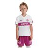 ORKY Kids Customize Soccer Jersey, Quick Dry Sublimation Boy Futbol Shirt Short Set, Personalize Name Girl Team Outfit(White 130cm) view 1