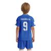 ORKY Kids Customize Soccer Jersey, Quick Dry Sublimation Boy Futbol Shirt Short Set, Personalize Name Girl Team Outfit(Blue 110cm) view 2