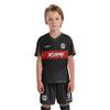 ORKY Kids Customize Soccer Jersey, Quick Dry Sublimation Boy Futbol Shirt Short Set, Personalize Name Girl Team Outfit(Black 120cm) view 1