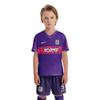 ORKY Kids Customize Soccer Jersey, Quick Dry Sublimation Boy Futbol Shirt Short Set, Personalize Name Girl Team Outfit(Purple130cm) view 1