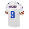 Bobby Boucher #9 The Waterboy Adam Sandler Movie Mud Dogs Bourbon Bowl Football Jersey(Whtie-L) view 3