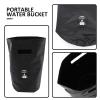 Ipetboom Water Bucket Outdoor Fishing Container for Camping Car Washing and Picnics Space-Saving Design Construction Versatile Use Easy to Store view 3