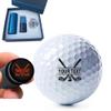 Custom Golf Ball Stamp Markers,Personalized Golf Ball Stamper with Ink Reusable Golf Ball Mark Your Own Golf Ball Stamp Golfer Gift view 1