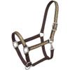 Tough 1 Nylon Halter Printed Overlay Brown Tool view 1