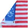 US Yacht Ensign Premium Quality Heavy Duty Fade Resistant 12x18 12"x18" 100D Woven Poly Nylon Boat Flag Banner Grommets view 2