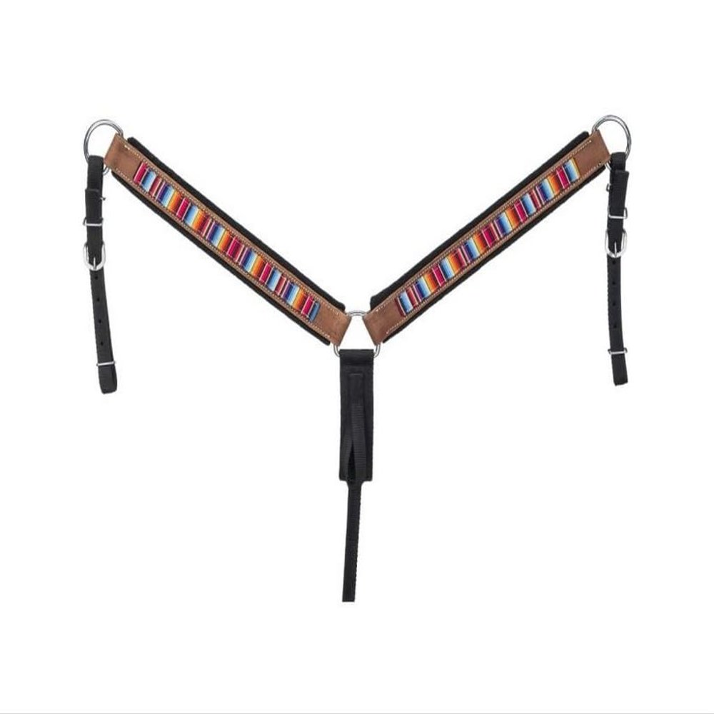Tough 1 Printed Nylon Breastcollar Serape