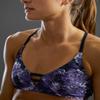 TYR Women's Cara Bralette for Swimming, Yoga, Fitness, and Workout, Purple/Multi, Large view 4