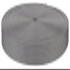 Country Brook Design 3/4 Inch Silver Polyester Webbing Closeout, 100 Yards view 1