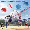 YNSZAS  Professional Volleyball Net Heavy Duty, 46 FT Aircraft Wire Cable, Upgraded Weather Resistant, Portable for Outdoor & Indoor, Pool, Trees, Backyard, Yard, Beach, Park, 32x3FT (Net Only) view 3