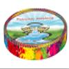 Country Brook Design - Paint Splatter Polyester Webbing (5/8 Inch, 10 Yards) view 1