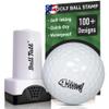 Ball Tatt - Golf Ball Stamp, Self-Inking Marker - Quick-Dry Permanent Marking Tool, No Leaks or Refills, Reusable & Waterproof Golfing Stamper - Ideal Gift for Golfers, Dads, Retirement (Bonefish). view 1