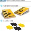 Wild Sports 2' x 3' Set with Direct Print HD Team Graphics Great Gift for Any NCAA Fan! Bean Bag Toss Family Outdoor Games Iowa Hawkeyes view 2