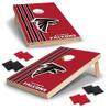 Wild Sports 2' x 3' Solid Wood Cornhole Set with Direct Print HD Team Graphics Great Gift for Any Football Fan! Bean Bag Toss Family Outdoor Games NFL Atlanta Falcons view 1