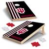 2' x 3' Solid Wood Cornhole Set with Direct Print HD Team Graphics  Great Gift for Any NCAA Fan! Bean Bag Toss Family Outdoor Games  Indiana Hoosiers view 1