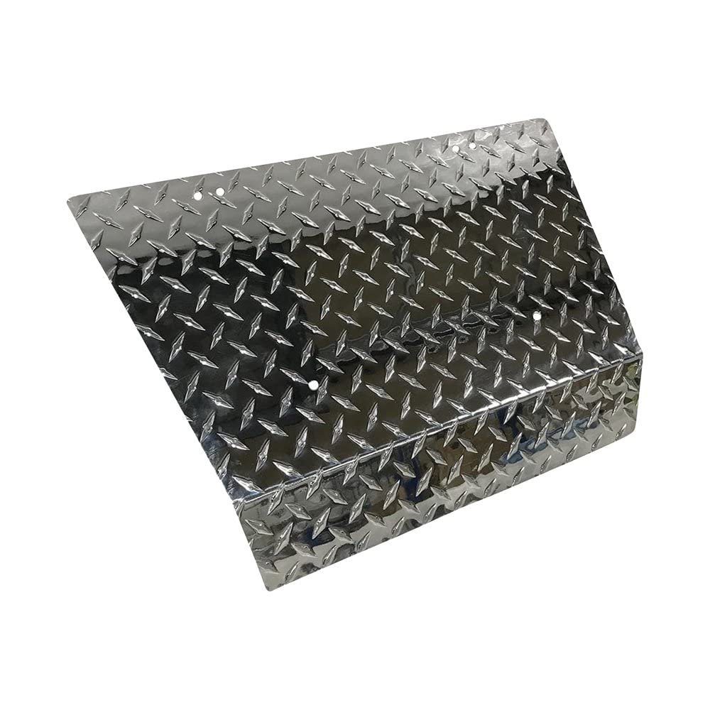 Hardcore Parts SGC Aluminum Diamond Plate Bumper/Shock Cover for EZGO TXT Golf Cart