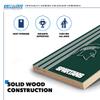 Wild Sports 2' x 3' Solid Wood Cornhole Set with Direct Print HD Team Graphics  Great Gift for Any NCAA Fan! Bean Bag Toss Family Outdoor Games  Michigan State Spartans view 3