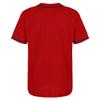 Aumudle Mens Baseball Jersey Blank Plain Button Down Shirts Short Sleeve Hip Hop Hipster Active Team Sports Uniforms S-XXXL Maroon view 4