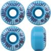 Triclops Skateboard Wheels Burst 50mm 95A Blue with ABEC 5 Bearings view 2