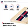Wild Sports NFL Football New England Patriots 1' x 2' Travel Size Set with Direct Print HD Team Graphics  Great Gift for Any Sports Fan! Bean Bag Toss Family Games for Outdoor Play view 3
