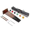Elakai Outdoor Games Travel Size Take Anywhere Premium Carry Bag Included 6 Player Croquet Set view 1