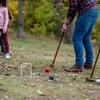 Elakai Outdoor Games Travel Size Take Anywhere Premium Carry Bag Included 6 Player Croquet Set view 4
