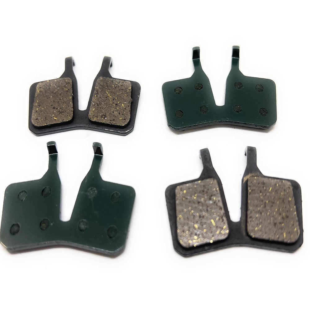 Hardheaded Ram 2 Pairs Ceramic E-Bike Brake Pads Compatible with Magura MT5 MT7, 4 Piston. The Bicycle Replacement Part for OEM Brakes for High Braking Power