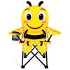 KABOER Kids Outdoor Folding Lawn and Camping Chair with Cup Holder and Carrying Bag, Children's Camping Chairs for Outdoor Beach Travel (Bee) view 1