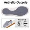 Elitechoice Diabetic Shoes for Women, Women's Wide Width Elderly Shoes, Adjustable Closure Lightweight Breathable, Swollen Feet Walking Edema Sneakers view 4
