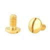Ewatchparts 4 Pcs Screws Replacement Compatible With Cartier Love Bracelet Yellow Gold view 1