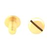 Ewatchparts 4 Pcs Screws Replacement Compatible With Cartier Love Bracelet Yellow Gold view 2