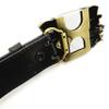 Jokers Lighter Belt Buckle Skull & Bones Bronze with Fanged Skull Lighter view 4