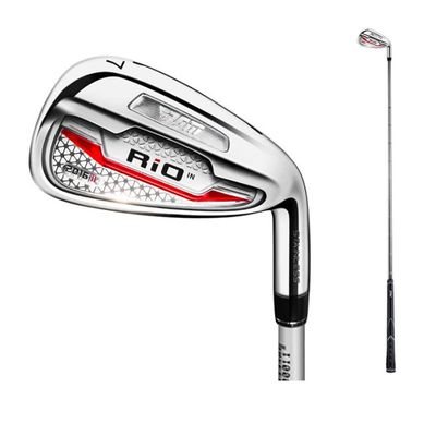Golf Irons Rio II #7 Right Handed Professional Pole Women Men Golf Club Iron (Men,Carbon Rod)