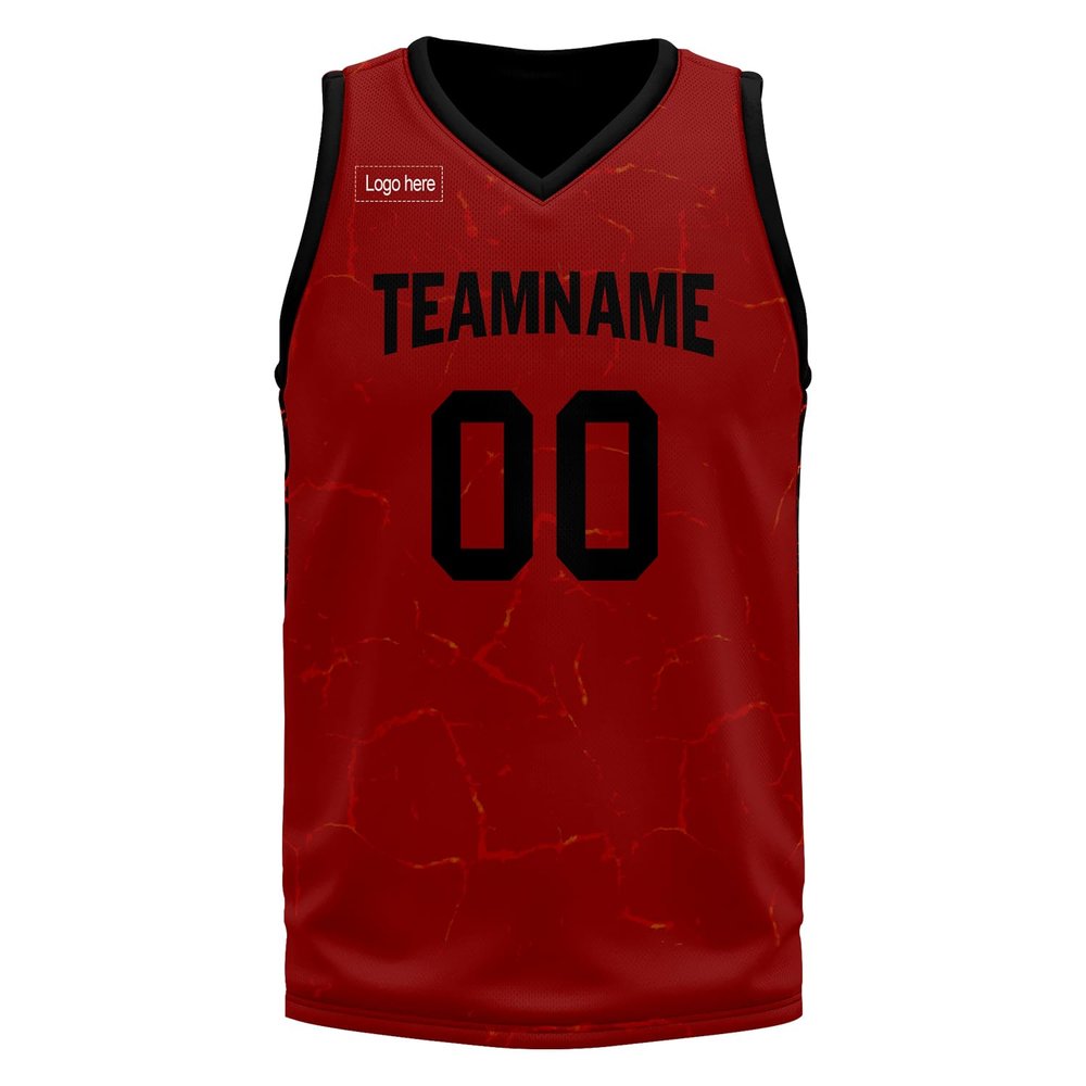 Custom Basketball Jersey for Men Basketball Uniform Youth Kids with Name,Numer,Logo, Personalized Team Jerseys Sportwear Red-Blue