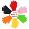 Uttpll Kids Gloves Winter Knit Gloves for Toddler Baby Magic Mittens Children Warm Stretchy Finger Gloves for Boys Girls Orange One Size view 3