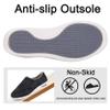 Elitechoice Diabetic Shoes for Women, Women's Wide Width Elderly Shoes, Adjustable Closure Lightweight Breathable, Swollen Feet Walking Edema Sneakers view 4
