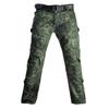 HARGLESMAN Men's Tactical Airsoft Long Sleeve Uniform Set Shirts Snug Fitting Top Shirt Practical Painting Ball Comfortable Breathable Soft Work Hiking Hunting Outdoor Suits Russian Camo XL view 4
