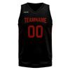 Custom Basketball Jersey for Men Basketball Uniform Youth Kids with Name,Numer,Logo, Personalized Team Jerseys Sportwear Bk-yl-rd Small view 1