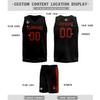 Custom Basketball Jersey for Men Basketball Uniform Youth Kids with Name,Numer,Logo, Personalized Team Jerseys Sportwear Bk-yl-rd Small view 4
