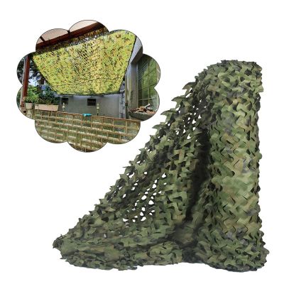 Camouflage Netting, Sunscreen Camo Net, Sunshade Net Cover for Military Hunting Shooting, 4x8/5x6/9x10m Large Camouflage Net,6x10m(19.7 * 32.8ft)
