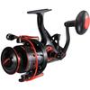 Sougayilang Carp Spinning Reel Carbon Fiber Drag for Fishing Action Bait Feeder Standard Fishing Reel Runner for Freshwater - SA7000 view 3