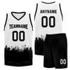 Custom Basketball Jersey for Men Basketball Uniform Youth Kids with Name,Numer,Logo, Personalized Team Jerseys Sportwear Bk-wh-ny Small view 3