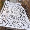 Camouflage Shade Net,White Reinforced Camouflage Netting,Military Net,for Camping,Hunting,Decoration,Garden Pergola Sunscreen Camo Netting,Car Cover,Light and Durable,White-12m(3.3 * 6.6ft) view 3