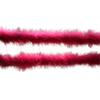ECYC 78.74 inch Turkey Feather Boas, Fluffy Turkey Chandelle Feather Boas for DIY Crafts Wedding Party Dancing Decoration,Wine Red