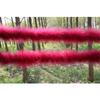 ECYC 78.74 inch Turkey Feather Boas, Fluffy Turkey Chandelle Feather Boas for DIY Crafts Wedding Party Dancing Decoration,Wine Red view 2