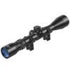 CVLIFE 3-9x40 Optics R4 Reticle Crosshair Scope with 11mm Dovetail Scope Mounts, Black view 1